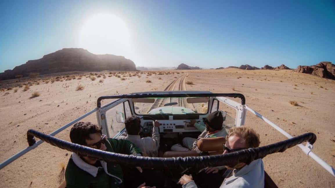AlUla: Sharaan Nature Reserve - Entering Sharaan Nature Reserve By 4x4