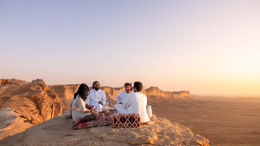 Edge of the World & Keshta Tour (Riyadh) - The drive from Riyadh into Najd terrain