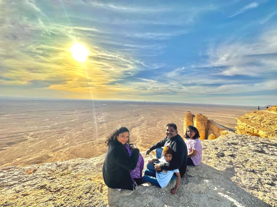 Edge of The World Riyadh,Camel Ride ,Bat Cave Visit & Dinner - Meeting at Saad Square and heading into the desert
