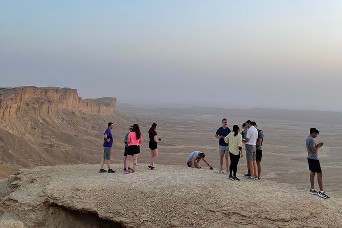 Edge of the World with 4x4 vehicles, sunset Dinner and stargazing - The mystery cave, gazelles, and changing weekend plans