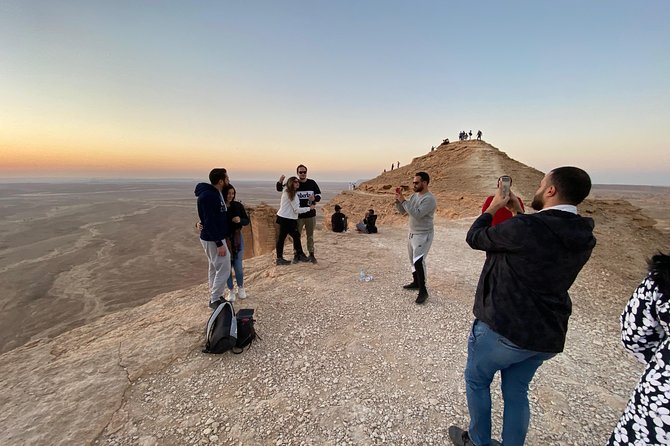 Edge of the World with 4x4 vehicles, sunset Dinner and stargazing - Dinner as the evening turns dark