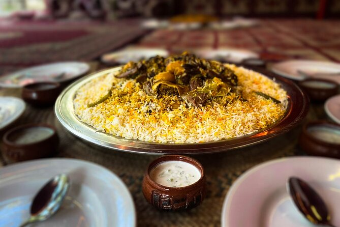 Medina Dining Experience - Sitting down to Medini rice dishes