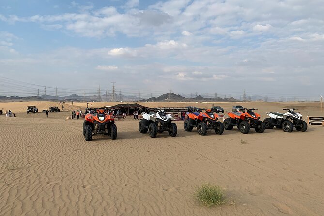 Private Desert Safari with Quad Bike Tour in Jeddah - The 4x4 ride brings the first rush