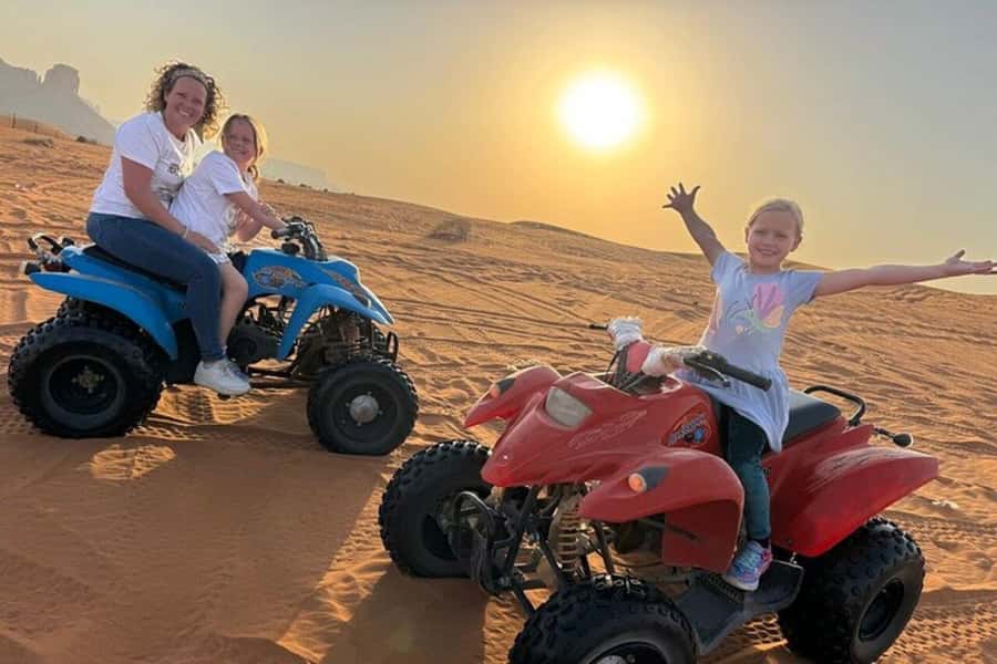 Red Sand Adventure Riyadh (Quad Biking,Camel Ride,Heritage) - Leaving Riyadh in an air-conditioned vehicle