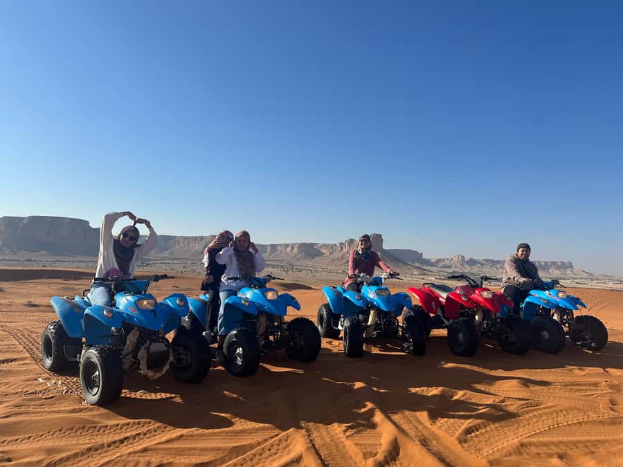 Red Sand: Dunes ATV, + Camel Ride + sandboarding - Starting Gently With a Ten-Minute Camel Ride