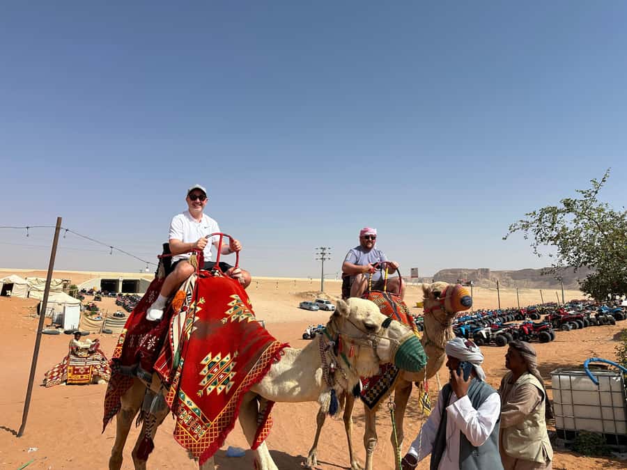 Red Sand: Dunes ATV, + Camel Ride + sandboarding - Dune Bashing in a 4WD Vehicle