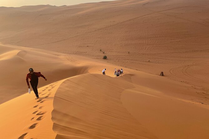 Red Sand Dunes Tour with Camel Ride ,Quad Biking, Heritage House - Sandboarding, Volleyball, and Archery