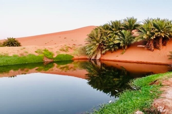 Riyadh City Tour with Camel Riding - The Secret Lake and the best light of the day