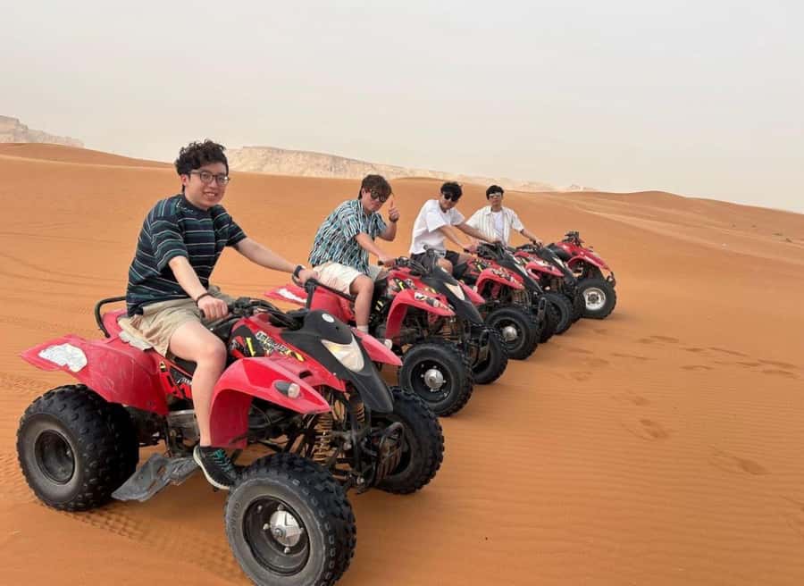 Riyadh: Desert Camel Ride, ATV Tour, and Snacks - Reaching the desert from STC Metro Station