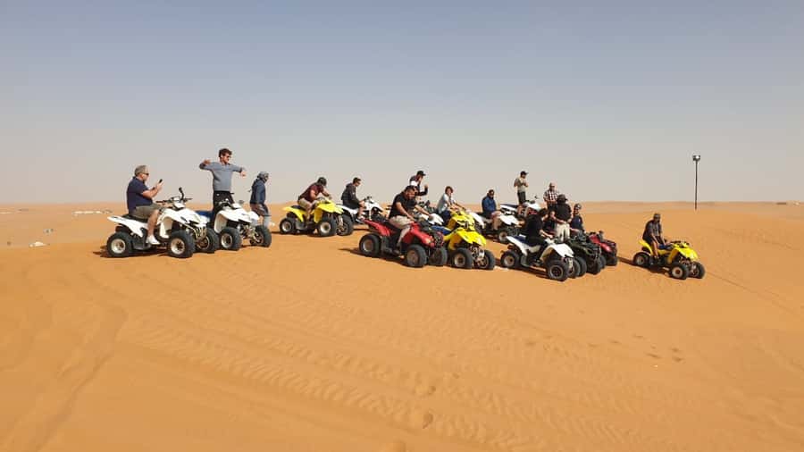 Riyadh: Desert Quad Bike Experience with Transfer - Key points at a glance