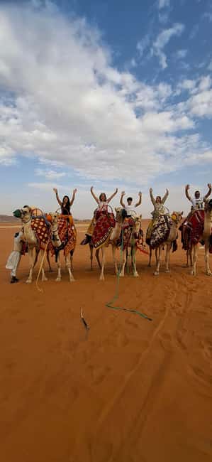 Riyadh: Desert Sand Dunes (VIT-Qude bike + Camel Ride) - Leaving Riyadh for open desert