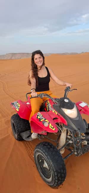 Riyadh: Desert Sand Dunes (VIT-Qude bike + Camel Ride) - Arabic coffee, tea, and sweets at camp