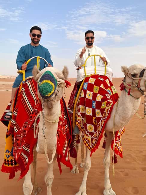 Riyadh: Desert Sand Dunes (VIT-Qude bike + Camel Ride) - What $140 buys you