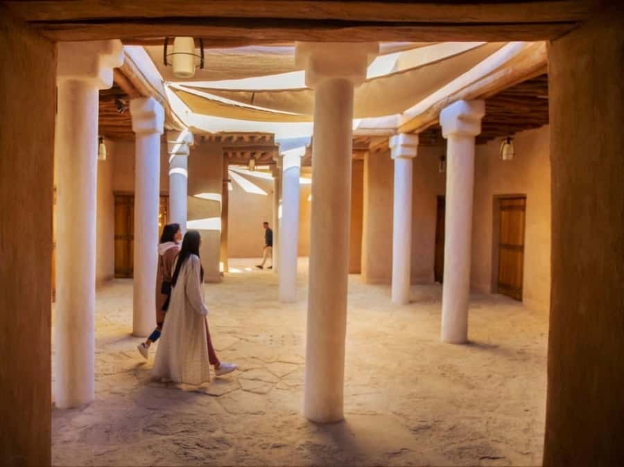 Riyadh : Diriyah Historic - Hanifa Valley and the setting of the old city