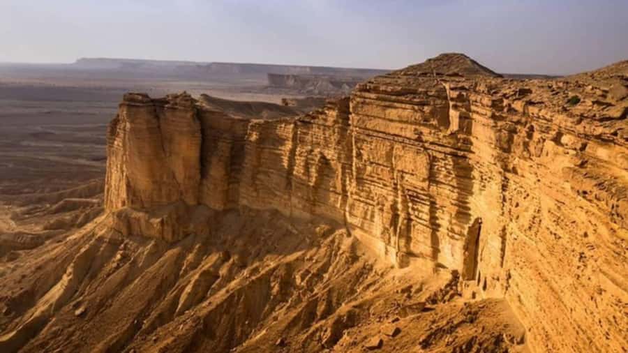 Riyadh Edge of The World and Bat Cave Visit by Bus - Following an old camel trail