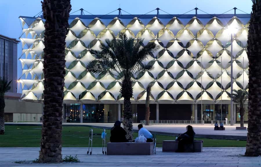 Riyadh: King Fahad National Library Guided Tour - The building-within-a-building idea