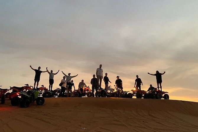 Riyadh Red Sand Dunes 4x4 (Camel Ride, Quad biking, Old Palace) - Quad biking across the red dunes