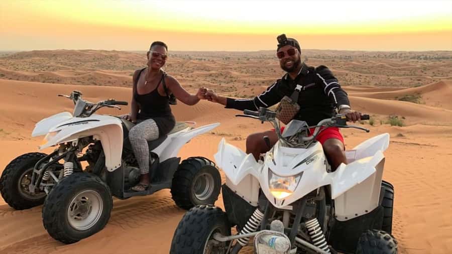 Riyadh: Sand Dunes Desert Safari, Quad Bike, Camel Ride - The 30-minute quad-bike ride