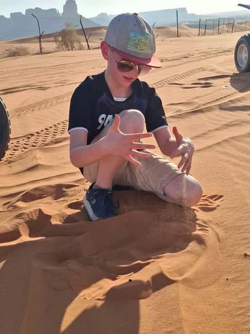 Sand Dune Desert (VIT-Quid bike + Camel Ride): Riyadh - Walking, Photographs, and Desert Views