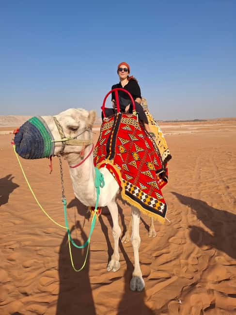 Sand Dune Desert (VIT-Quid bike + Camel Ride): Riyadh - Arabic Coffee and Sweets at the Desert Camp